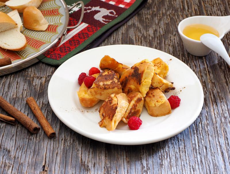 French Toast aus Germteigkrampus