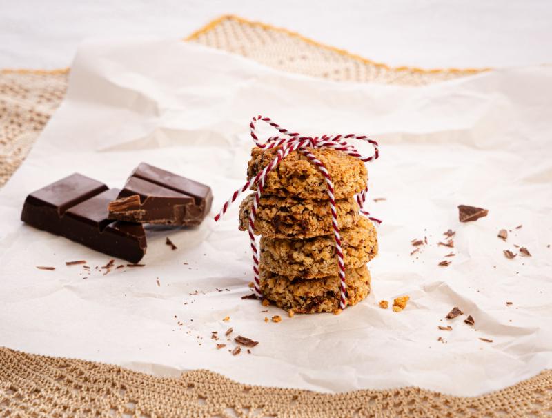 Schoko-Haferflocken-Cookies