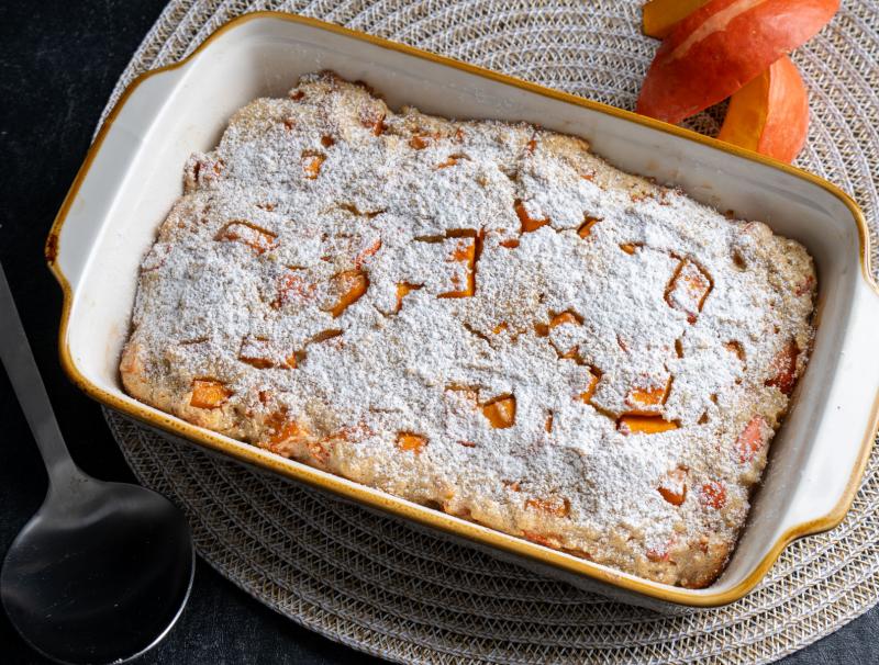 Kürbis-Grieß-Auflauf