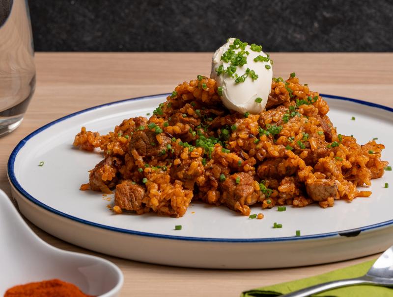 Klassisches Reisfleisch