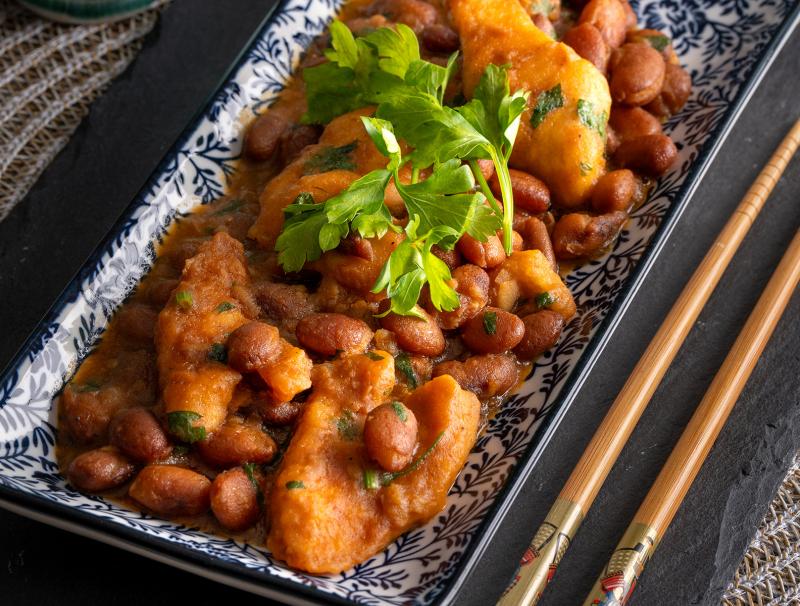 Wärmender Bohneneintopf