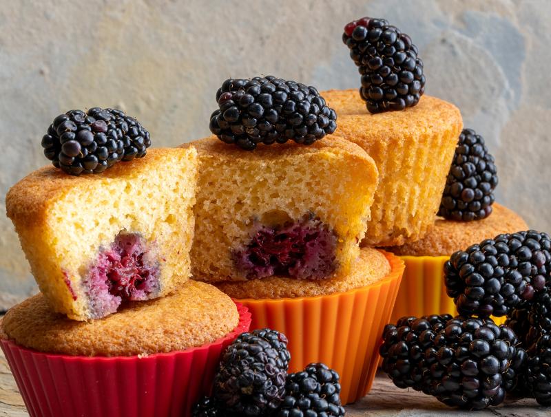 Brombeermuffins