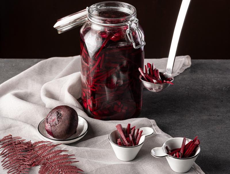 Fermentierte Rote Rüben mit Kren