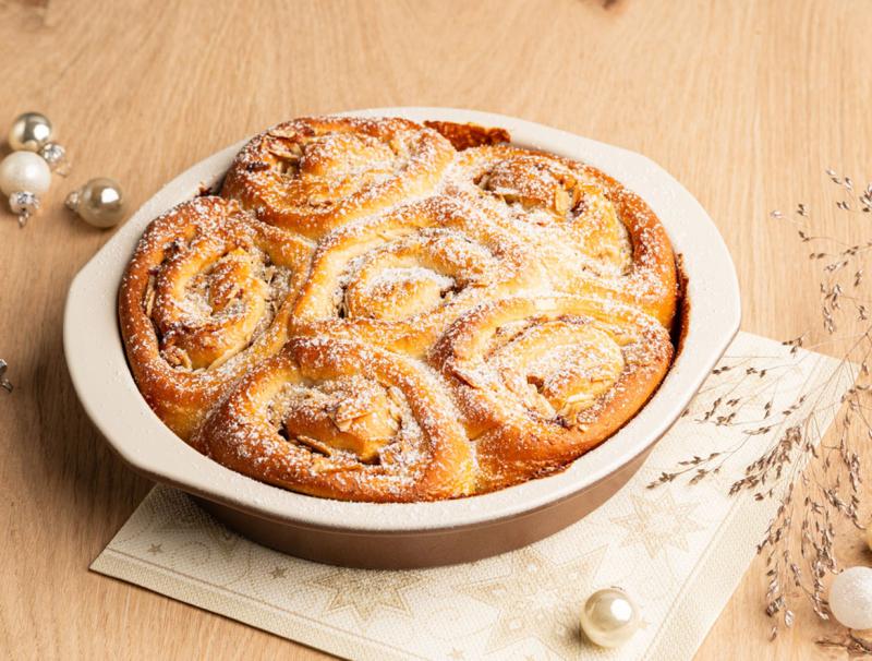 Marzipan-Zimt-Schnecken