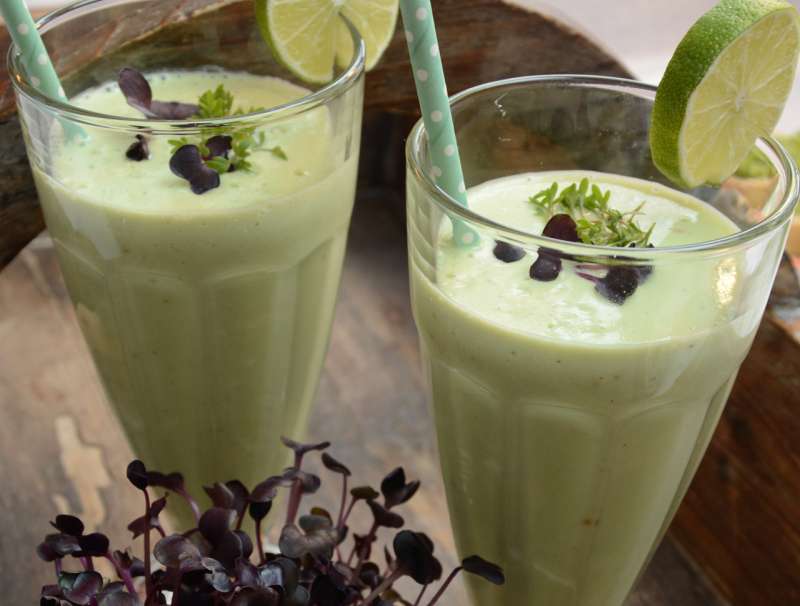 Grüner Vitaminshake