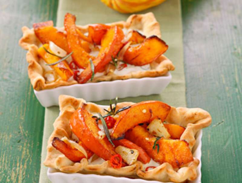 Kürbistarte » herzhafte Gerichte &amp; Speisen