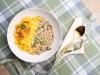 Türkischer Sterz mit Schwammerlsuppe