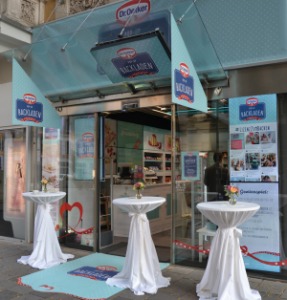 Dr. Oetkers Pop-up Backladen in Wien