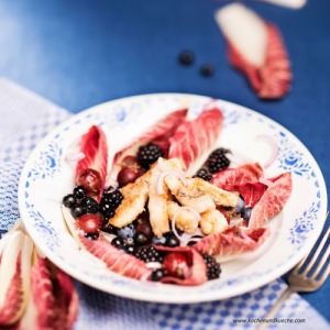 Radicchio-Beeren-Salat