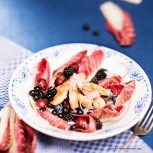 Radicchio-Beeren-Salat