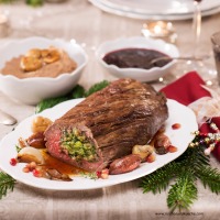 Rindslungenbraten mit Kräuterfülle