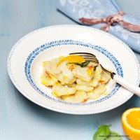 Gnocchi mit Ingwer-Orangen-Butter