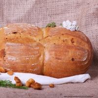 Kernöl-Grammelbrot