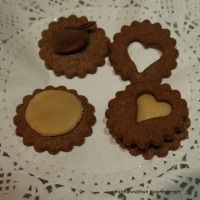 Orangen-Schokoladen-Kekse mit Marzipan selber machen4