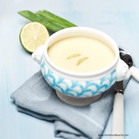 Limetten-Knoblauchsuppe