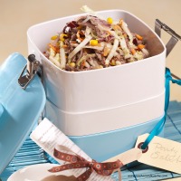 Winterlicher Fleischsalat