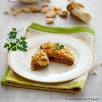 Rindfleisch mit Semmelkrenkruste