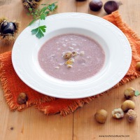 Schilchersturmsuppe mit Äpfeln und Kastanien