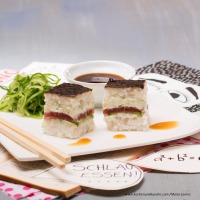 Thunfisch-Sushi-Würfel